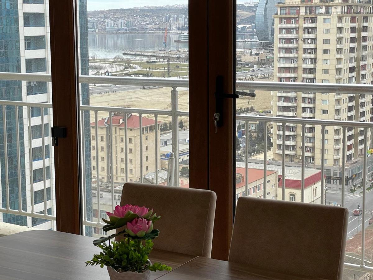 Park Azure Luxury Apartman Baku Kültér fotó