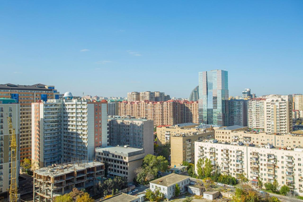 Park Azure Luxury Apartman Baku Kültér fotó